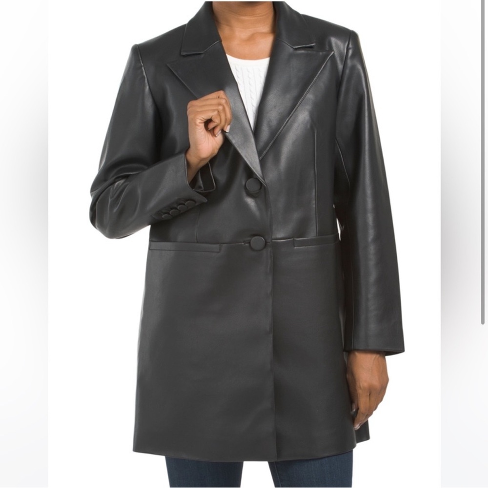 BCBGMAXAZRIA Vegan Leather Jacket